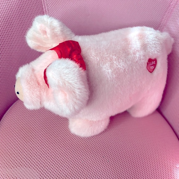 🐷vintage 1992 A&A pig plush🐷 - Picture 2 of 14